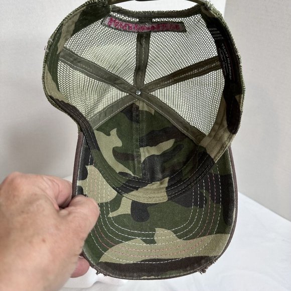Dodge Ram Pink Logo Camouflage Snapback Hat Cap Trucker Camo Ravenna Ohio - Picture 5 of 6